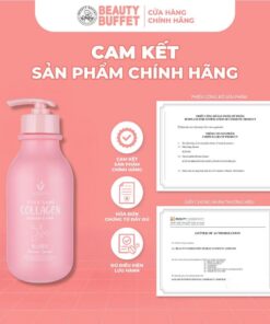 Sữa tắm dưỡng sáng và săn chắc da Scentio Pink Collagen Radiant & Firm Shower Serum 350ml