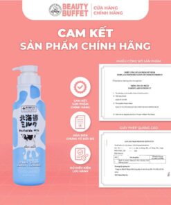 [Shower] Kem tắm dưỡng ẩm mịn da Beauty Buffet Made In Nature Hokkaido Milk Moisture Rich Shower Cream 700ml - Ảnh 2