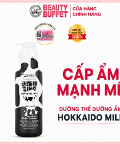 [Body lotion] Dưỡng thể dưỡng ẩm mịn da Made In Nature Hokkaido Milk Moisture Rich Body Lotion 700ml