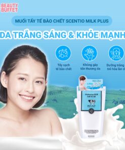 [TIẾT KIỆM HƠN] Combo 2 Muối tẩy tế bào chết dưỡng sáng Scentio Milk Plus Brightening Q10 Salt Scrub 300g - Ảnh 2