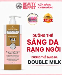[Body lotion] Dưỡng thể sáng da toàn thân Scentio Double Milk Triple Bright Body Lotion 250ml