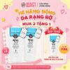 [TIẾT KIỆM HƠN] Combo 2 Sữa rửa mặt trắng da và tạo bọt Scentio Milk Plus Whitening Q10 Facial Foam 100ml/tuýp-Tặng kèm 1 Sữa rửa mặt Scentio Milk Plus 50ml