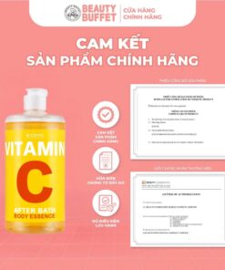 Tinh chất dưỡng thể sau tắm Scentio Vitamin C After Bath Body Essence 450ml - Ảnh 2