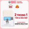 Xà phòng sáng da Scentio Milk Plus Brightening Q10 Soap 100g