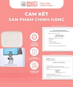 Xà phòng sáng da Scentio Milk Plus Brightening Q10 Soap 100g - Ảnh 2