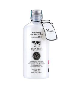 Kem tắm dưỡng sáng Scentio Milk Plus Brightening Bath Cream Q10 450ml - Ảnh 3
