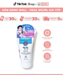 Sữa rửa mặt trắng da và tạo bọt Scentio Milk Plus Whitening Q10 Foam 50ml Beauty Buffet