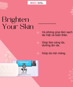 Xà phòng sáng da Scentio Milk Plus Brightening Q10 Soap 100g - Ảnh 3