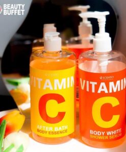 Sữa tắm dưỡng sáng Scentio Vitamin C Body White Shower Serum 450ml - Ảnh 3