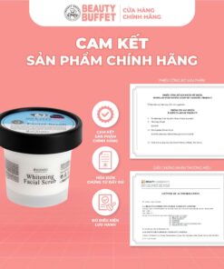 Tẩy Tế Bào Chết Da Mặt Sáng Da Scentio Milk Plus Whitening Q10 Facial Scrub 100ml