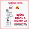 Kem tắm dưỡng sáng Scentio Milk Plus Brightening Bath Cream Q10 450ml
