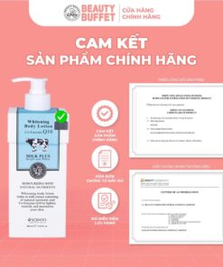 Dưỡng thể sáng da Scentio Brightening Body Lotion Co-enzyme Q10 400ml - Ảnh 2