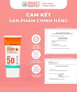 Kem chống nắng da mặt Beauty Buffet Invisible Sunscreen UV Protection SPF 50 PA++++ 50g - Ảnh 2